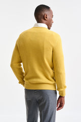 Yellow Cashmere Harrow Crewneck Knitwear