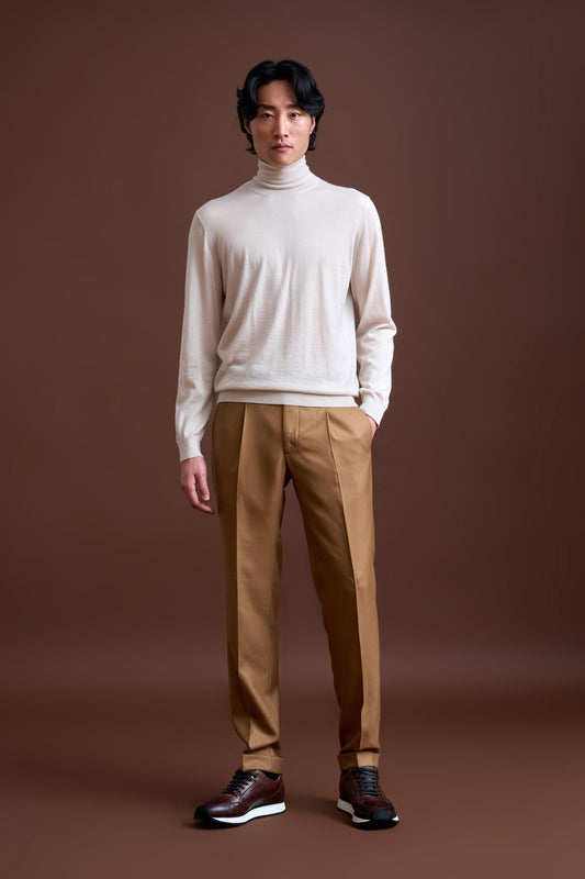 Off White Cashmere & Silk Telford Turtleneck Sweater - View 4