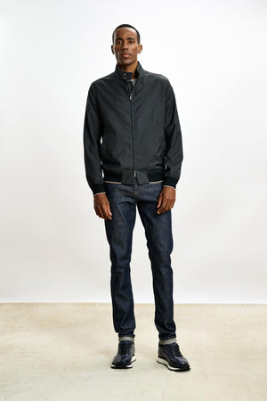 Warwick Bomber Jacket Dark Grey - View 1