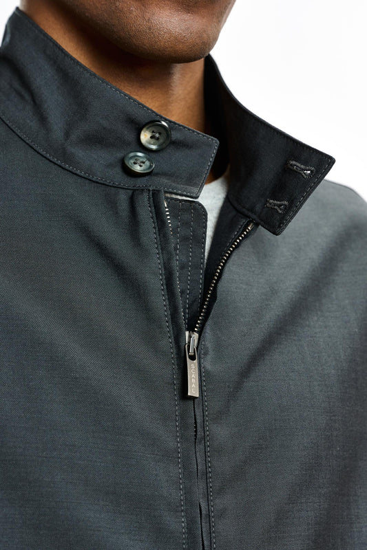 Warwick Bomber Jacket Dark Grey - View 3