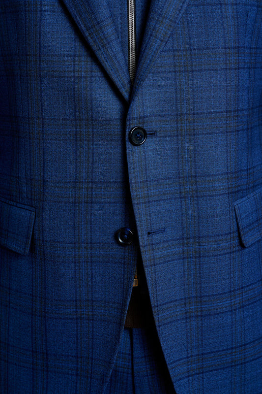 Stanfield Jacket Crossover Blue Dark - View 9