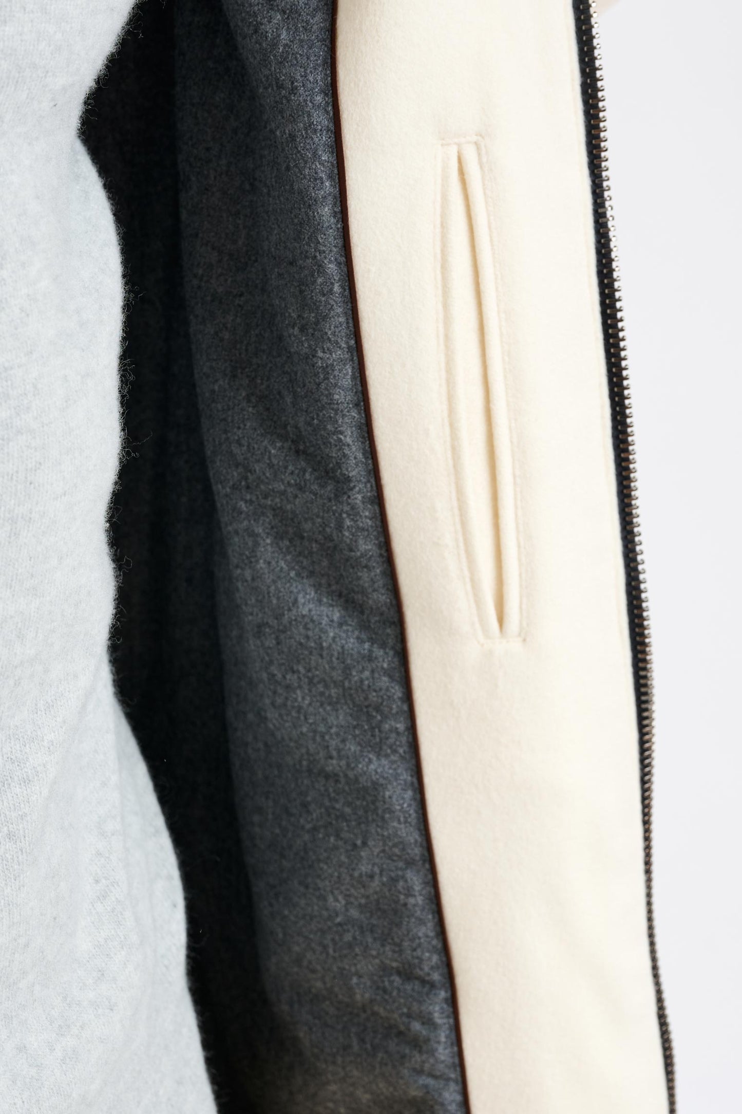 Beige Cotton Shirt Jacket Corduroy - View 7