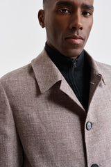 Light Red Wool & Linen Troy Jacket Jazz