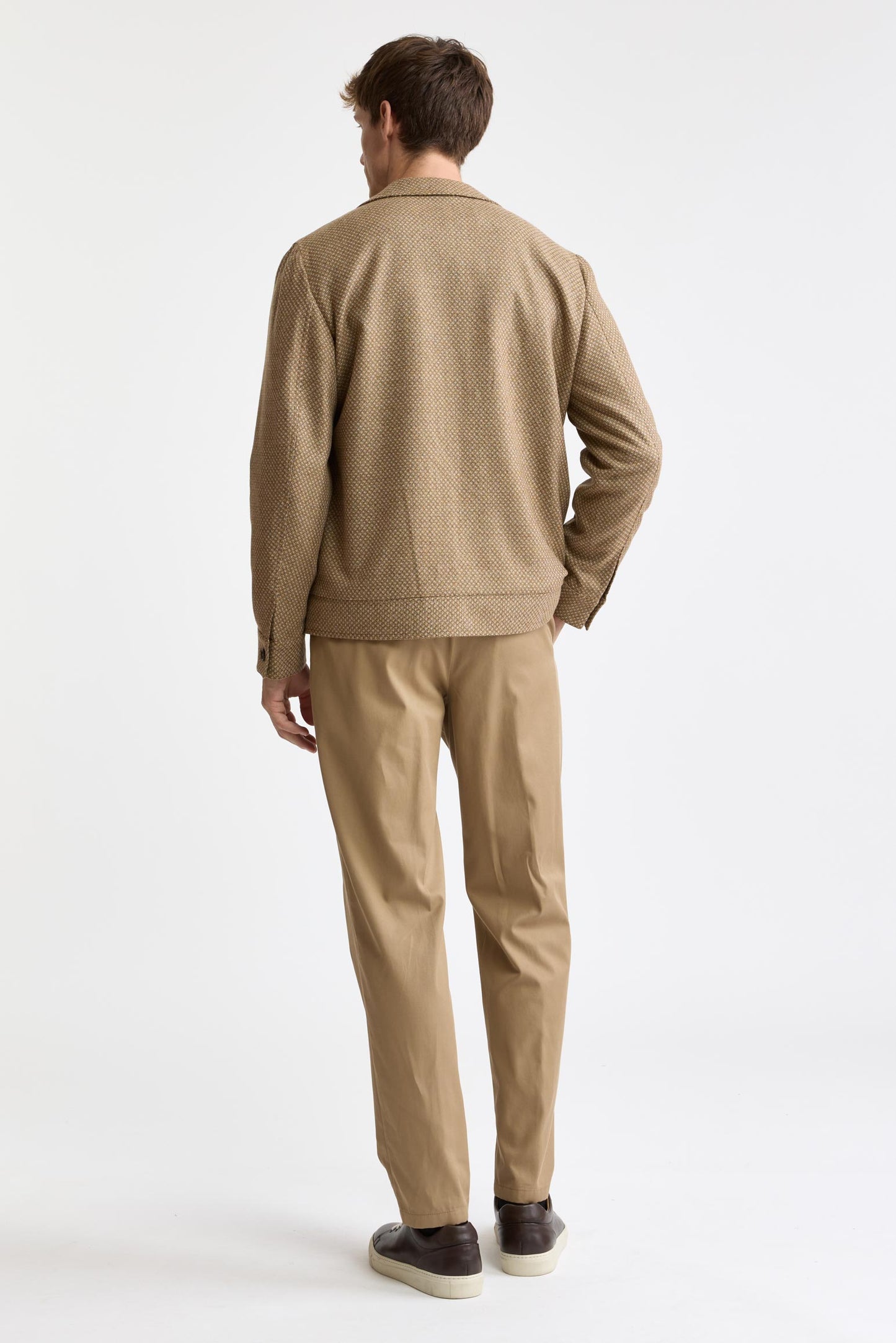 Light Beige 100% Wool Hythe Jacket Mistral
