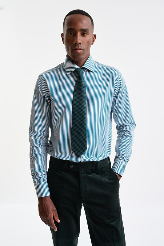 Powder Green 100% Silk Selection 2 Tie - Image 2