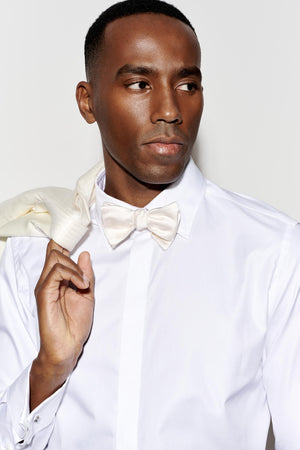 OffWhite 100% Silk Twill Tie Image 1