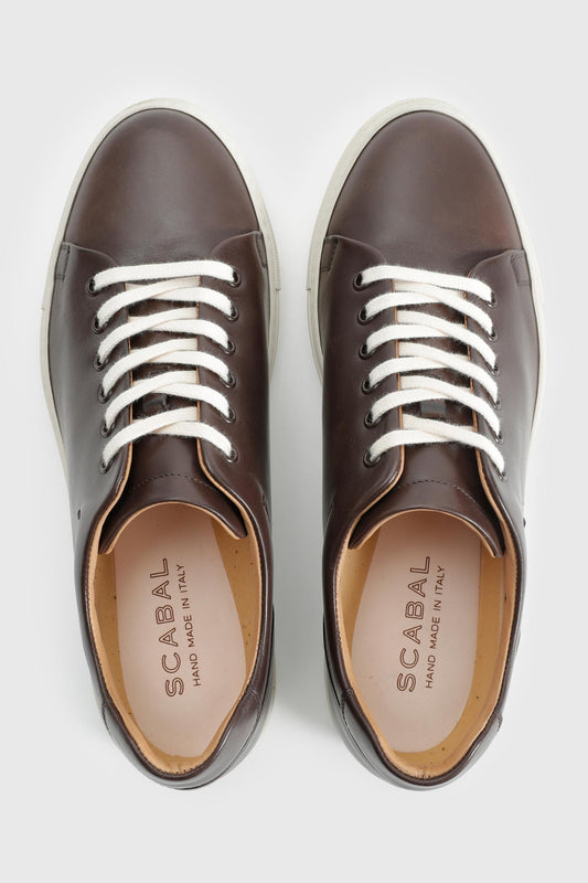 Scabal's Brown Sportswear Trainer - Image 2