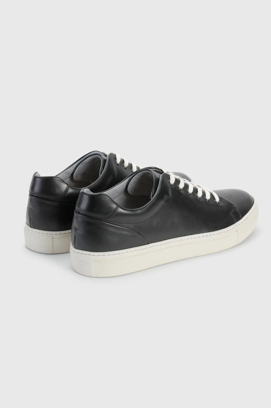 Black Suede Calfskin Trainer - Image 2