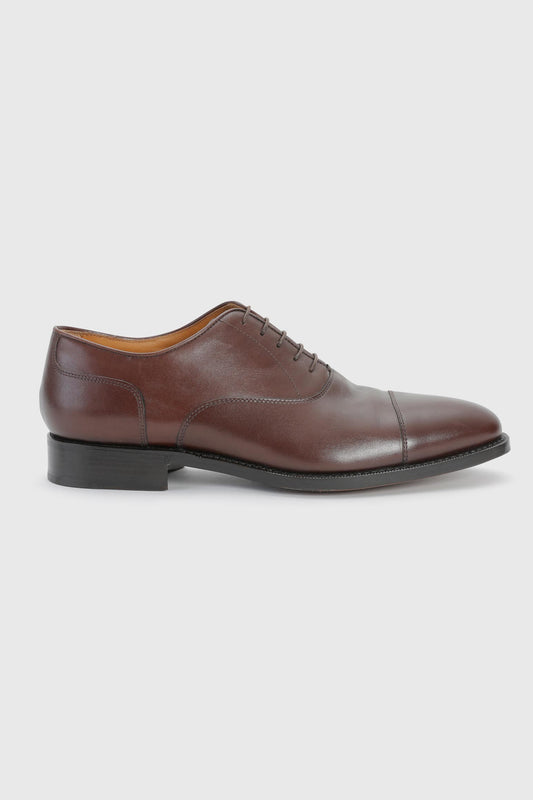 Scabal Brown Oxford Light Shoes - Image 1