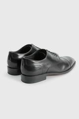Scabal Black Oxford Light Shoe - Image 2