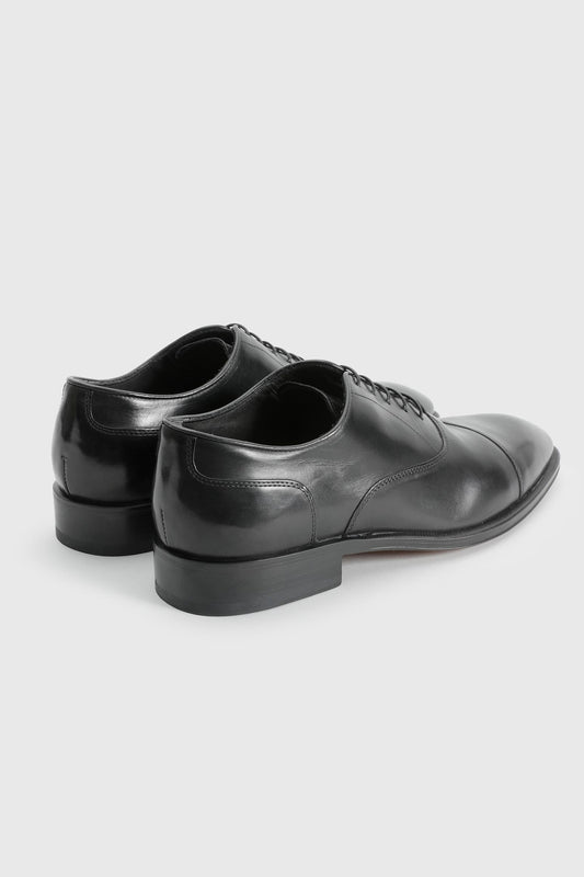 Scabal Black Oxford Light Shoe - Image 2