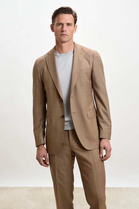 Kenton Jacket Crossover Plain Rust - View 3