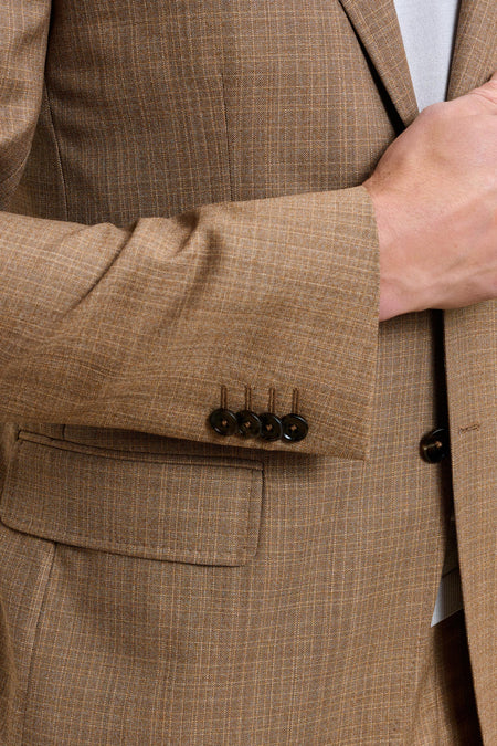 Kenton Jacket Crossover Plain Rust - View 5