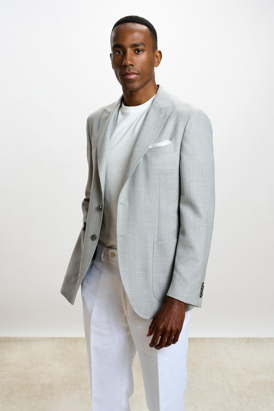 Kenton Jacket Rhapsody Light Grey - View 2