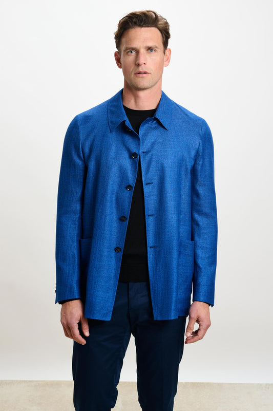 Chelsea Shirt Jacket Taormina Blue - View 2