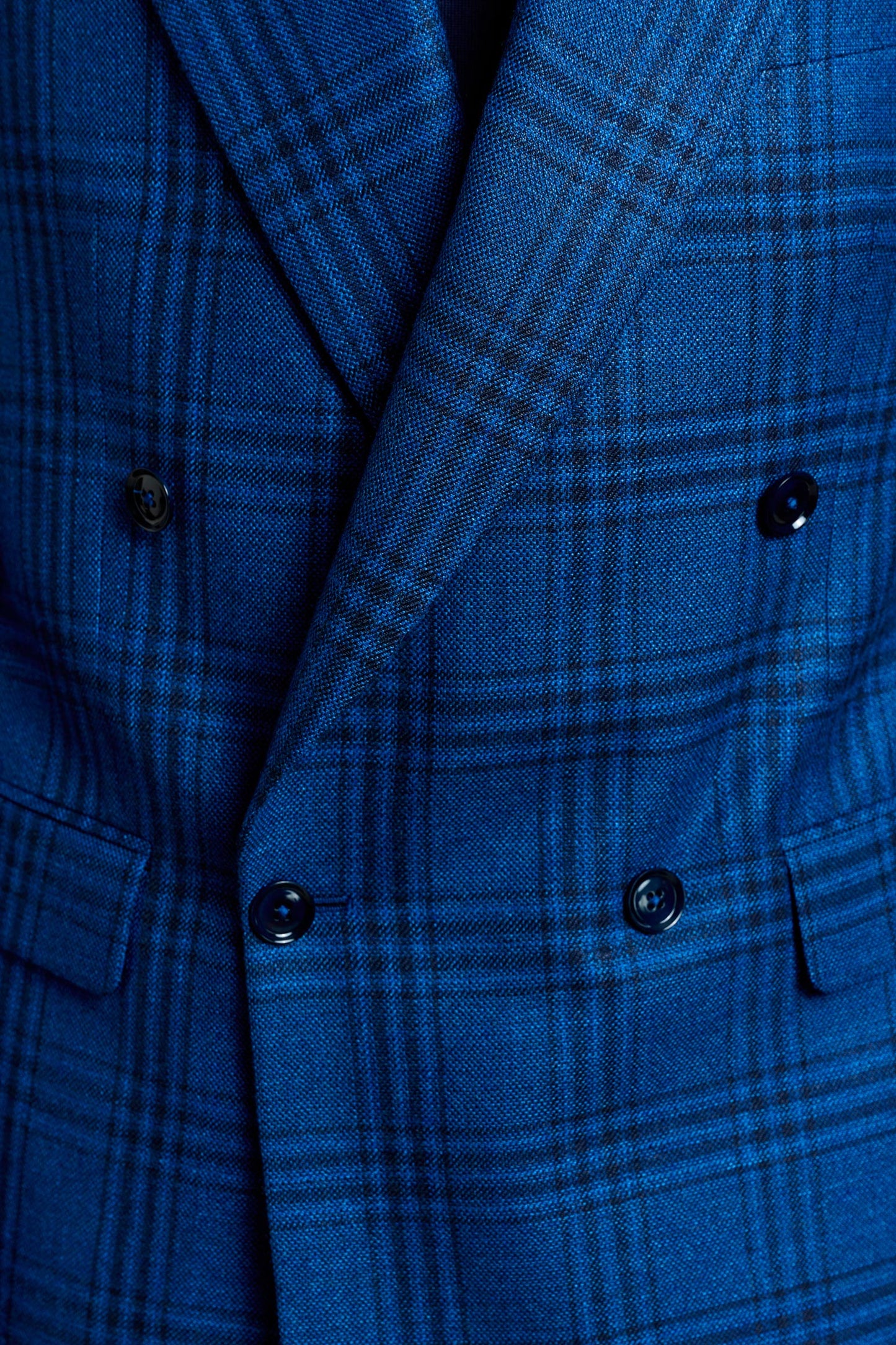 Soho Jacket Taormina Check Strong Blue