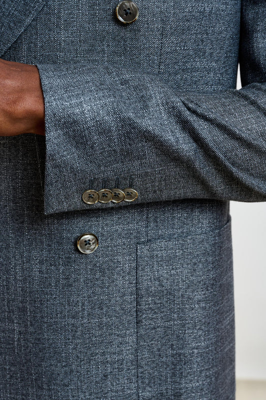 Soho Jacket Taormina Plain Grey - View 7