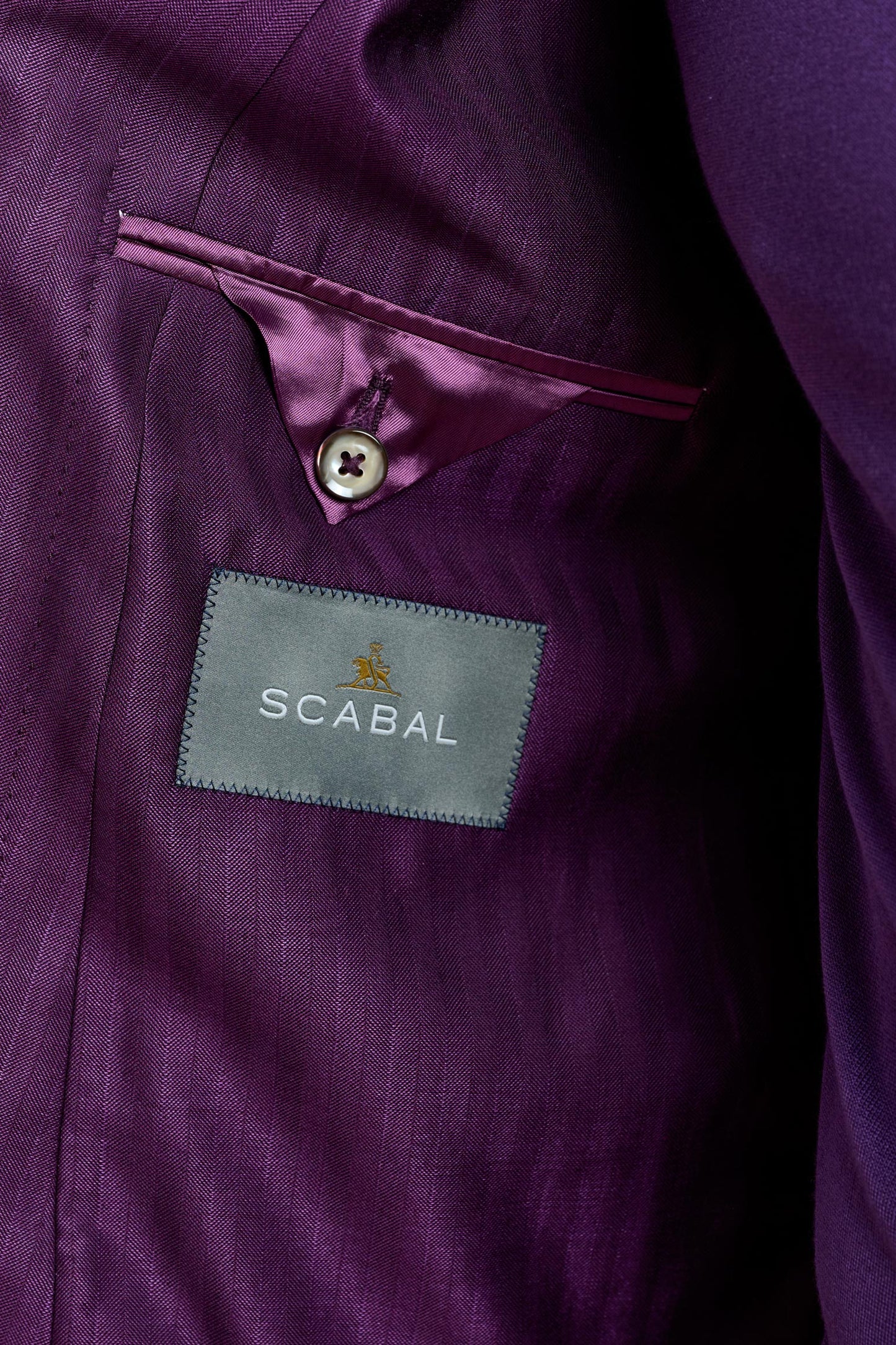 Kenton Jacket Rhapsody Herringbone Violet - View 7