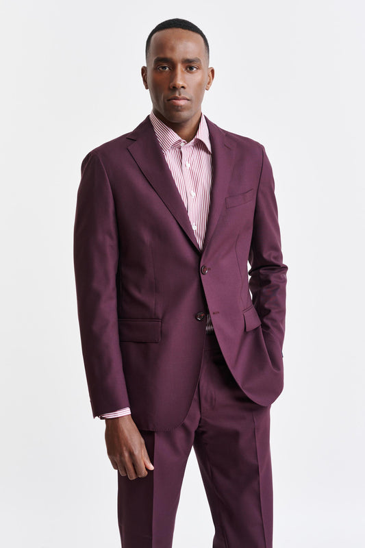 Red 100% Wool Kenton Jacket Capri Image 1