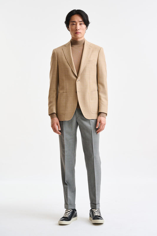 Beige Wool Soho Jacket Trend - Image 2