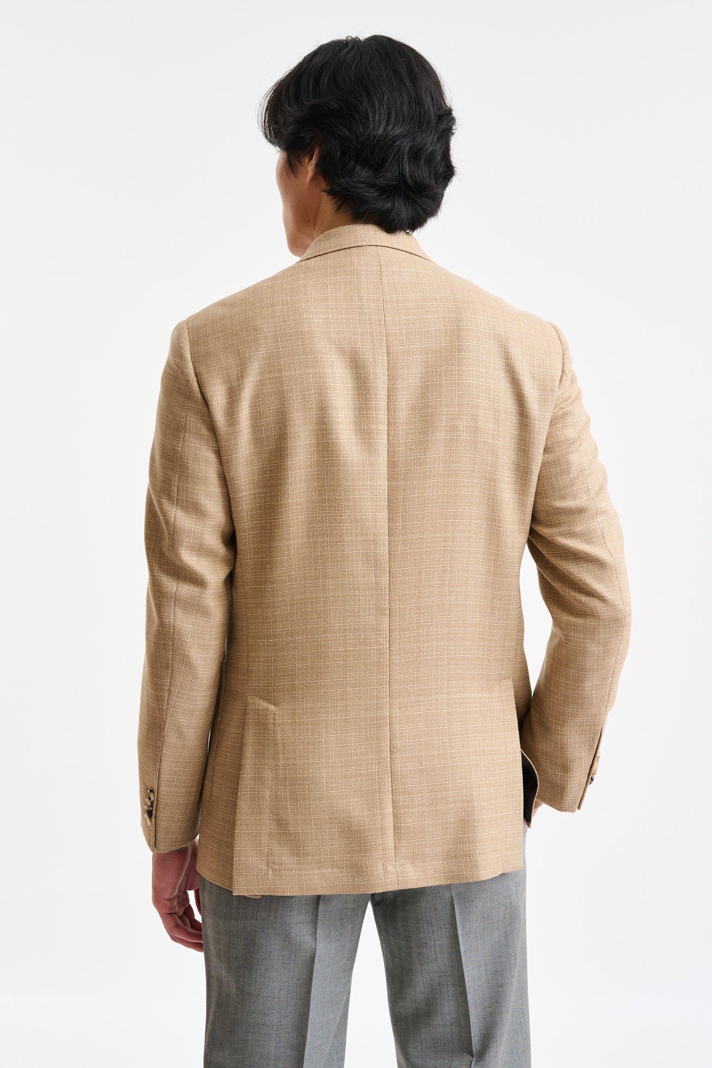 Beige Wool Soho Jacket Trend - Image 7