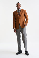 Camel Brown Wool Kenton Jacket Trend - Image 2