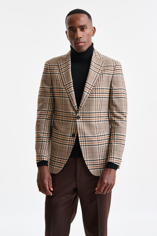 Light Beige Wool Soho Jacket Trend - Image 1
