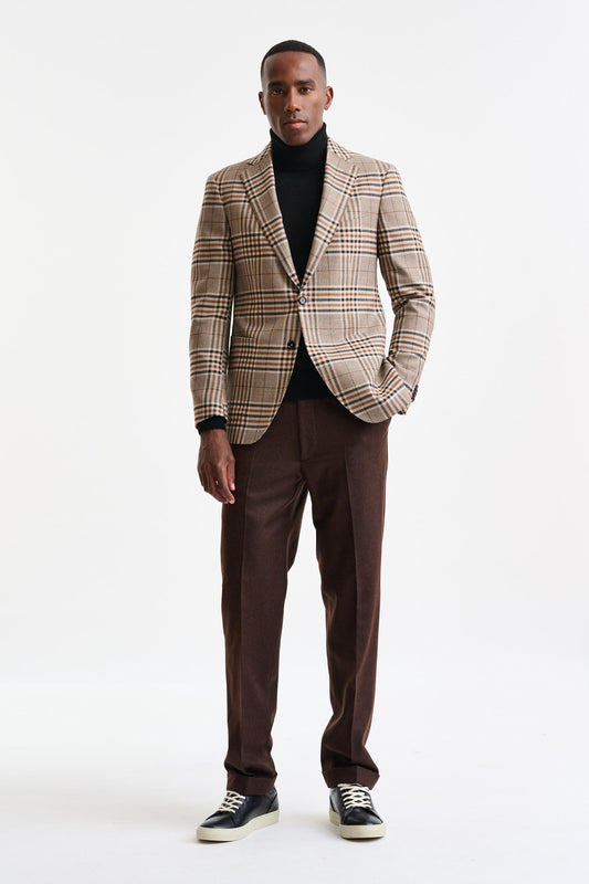 Light Beige Wool Soho Jacket Trend - Image 2