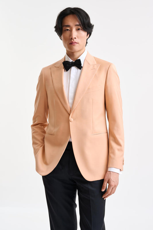 Light Pink Wool Super 100's Soho Tuxedo Freestyle - Image 1