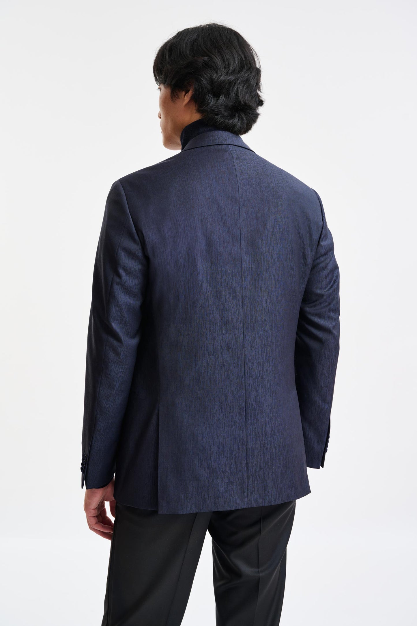 Midnight Blue Wool Soho Jacket Freestyle - Image 8