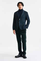 Dark Blue Wool Kenton Light Jacket Trend - Image 2