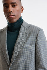 Medium Green Wool Soho Jacket Autumn Leaves - Image 3