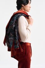 Medium Brown Cotton Soho Jacket Fine Velvet - Image 4