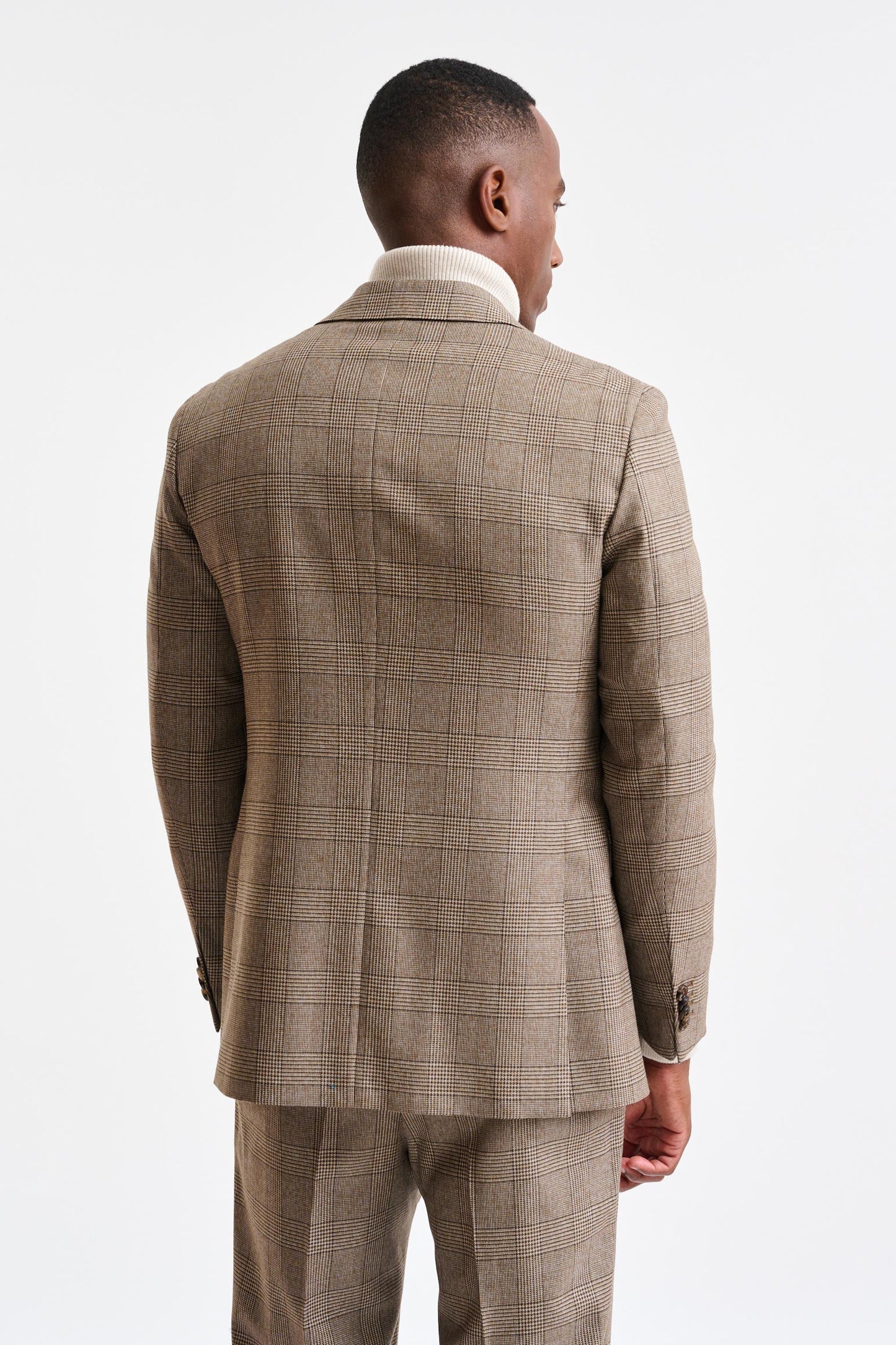 Medium Brown 100% Wool Kenton Jacket Freestyle - Image 7