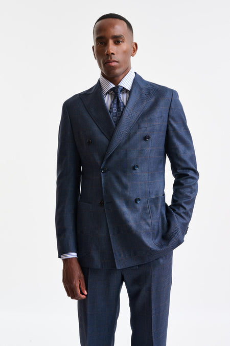 Dark Blue 100% Wool Kenton Light Jacket Freestyle - Image 1