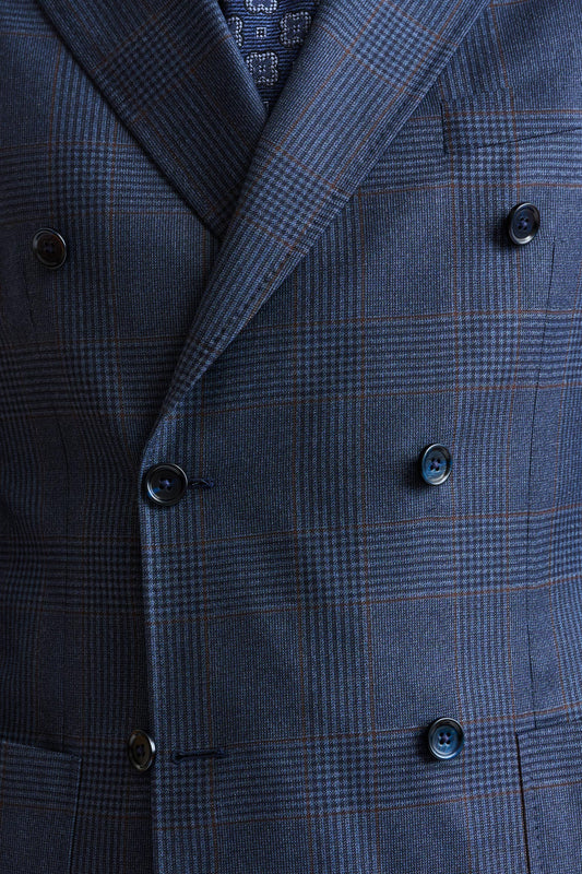 Dark Blue 100% Wool Kenton Light Jacket Freestyle - Image 6
