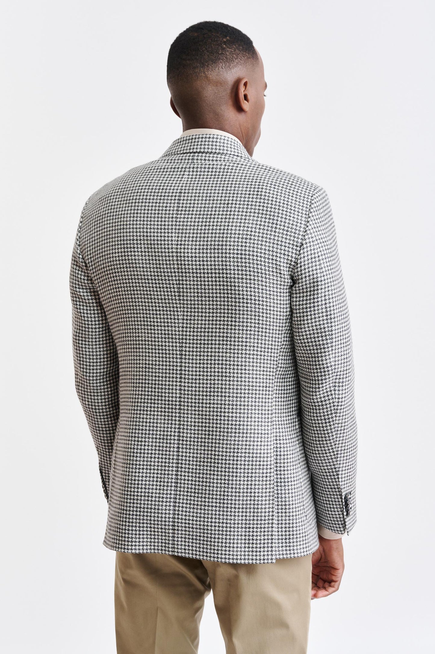 Black-White Wool & Linen Soho Jacket Riviera Trend
