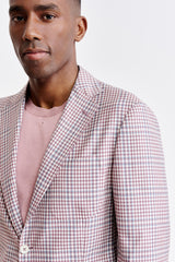 Red 100% Wool Super 130's Kenton Light Jacket Riviera Trend