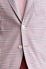 Red 100% Wool Super 130's Kenton Light Jacket Riviera Trend