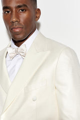 White Wool & Silk Soho Jacket Nobility