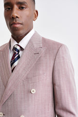 Mittleres Rot Wolle & Kaschmir Soho Jacke Jazz