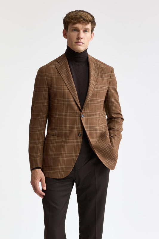 Veste Kenton Marron Moyen 100 % Laine Freestyle