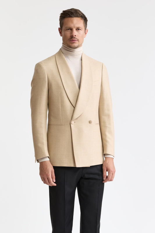 Veste Soho en 100 % laine, beige clair, de la collection Harmony