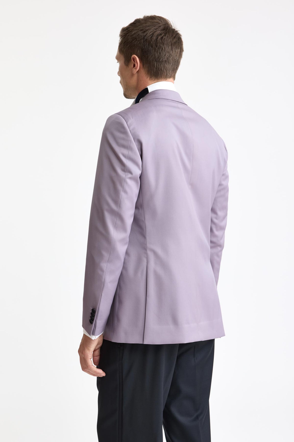 Light Purple 100% Wool Super 100's Soho Jacket New Deluxe
