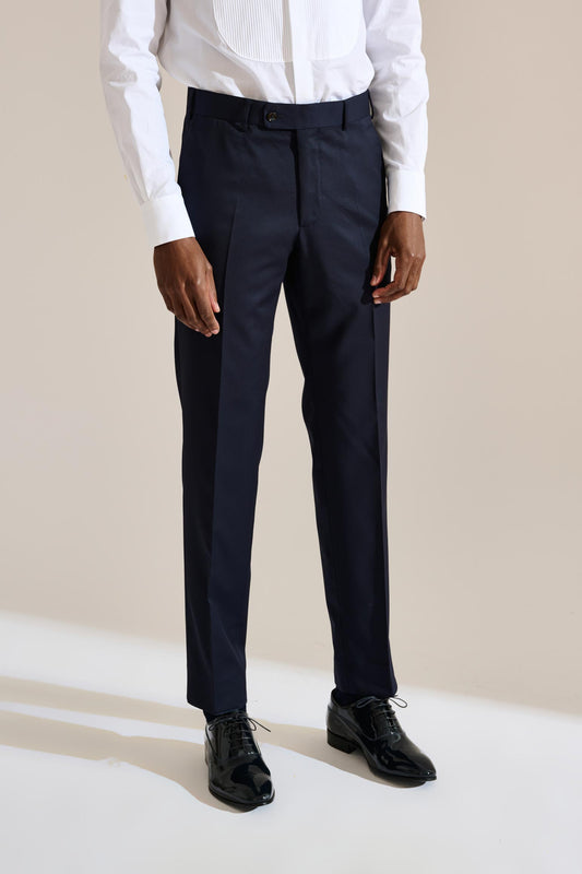 Farley Trouser New Deluxe Dark Navy - View 4