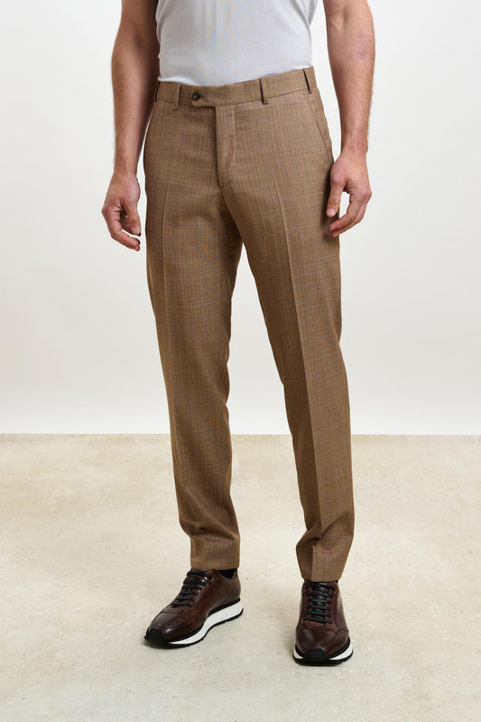 Farley Trouser Crossover Plain Rust - View 1