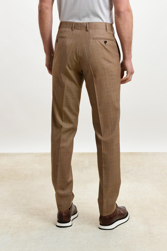 Farley Trouser Crossover Plain Rust - View 3