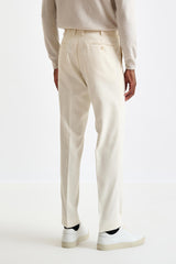 Offwhite Cotton Farley Trouser Corduroy - View 3