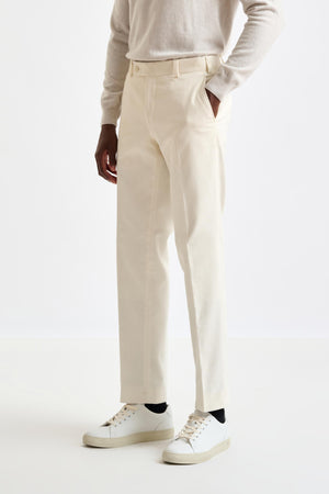 Offwhite Cotton Farley Trouser Corduroy - View 5