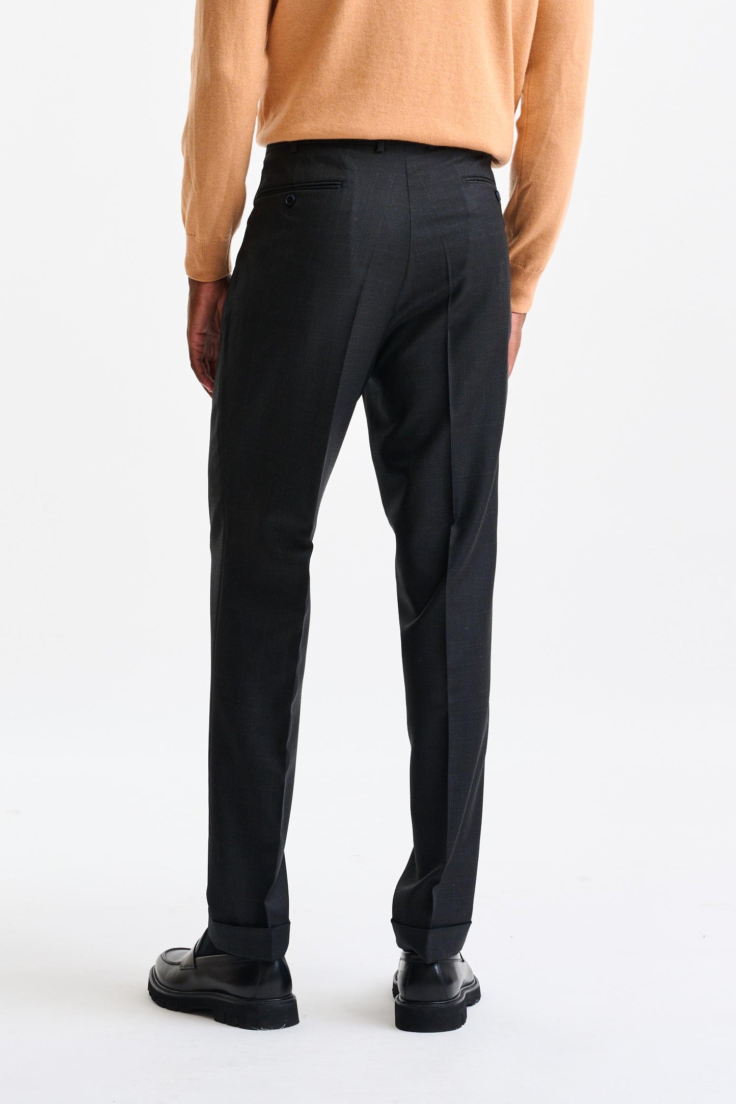 Anthracite Grey Wool Farley Trousers Galaxy - Image 6